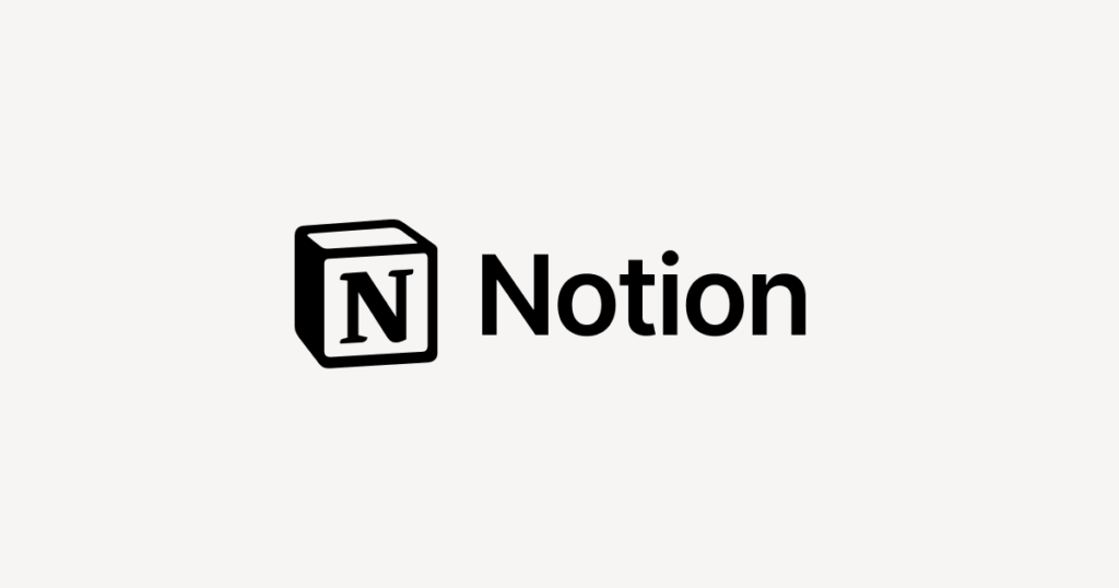 notion wordmark